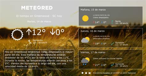 Confira se haverá previsão de chuva para São José - <strong>SC</strong> na <strong>Climatempo</strong>, o melhor site de meteorologia do Brasil. . Clima en greenwood sc